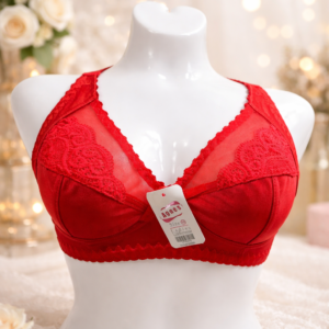 سوتین پرلون زیر نخ بالا شیشه ای(۴ عددی)