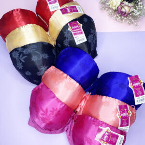 سوتین اسفنجی فنردار(ساتن)